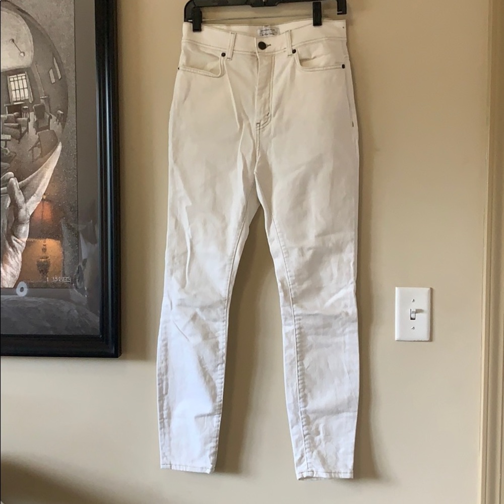 White jeans